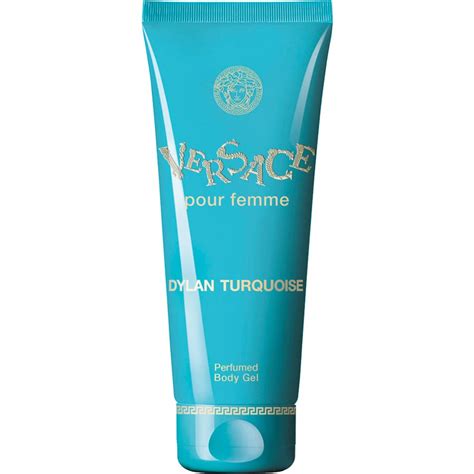 versace turquoise body gel|Versace turquoise body lotion.